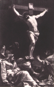십자가에 달리신 예수 : 캔버스 215.9*146.1cm. 리용미술관 소장.